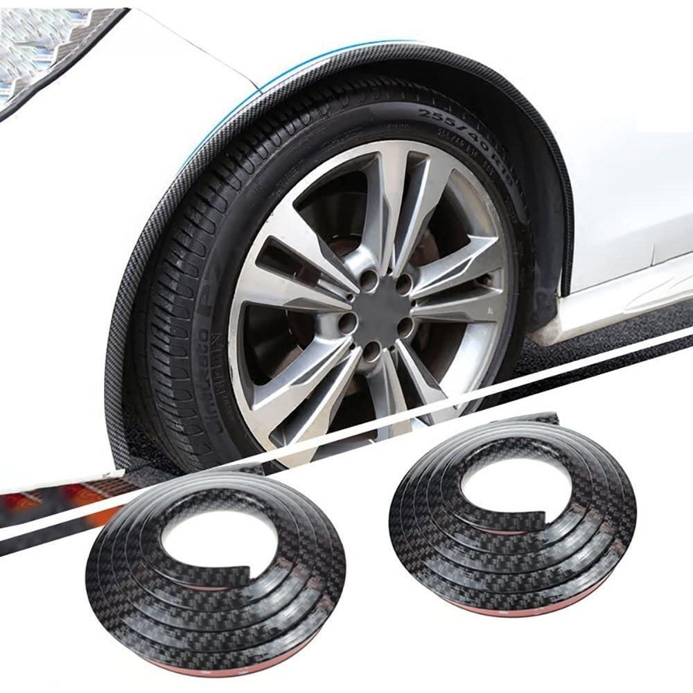 Cua lốp xe ô tô vân cacbon | chắn bùn lốp bắn lên xe dày dặn 1,5m dài 1 cuộn - Carbon