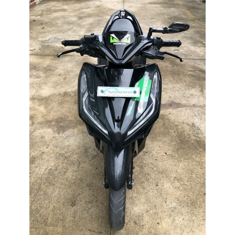 Tem rời vario ép nhám dán xe đen ko bay màu