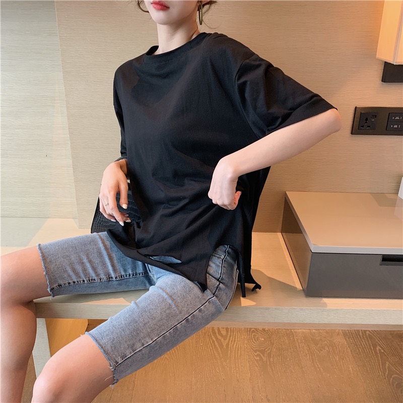 [SIZE ĐẠI] Quần jean ngố/lửng ngang gối BIG SIZE lưng cao co dãn mạnh 3209