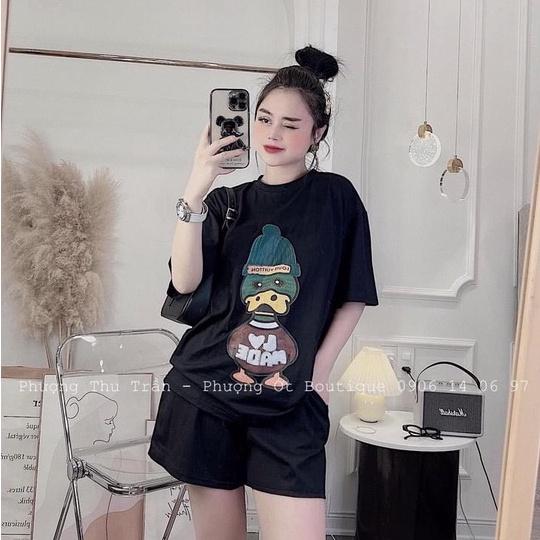 Áo thun unisex Be Yourself size M L XL - Vịt Len