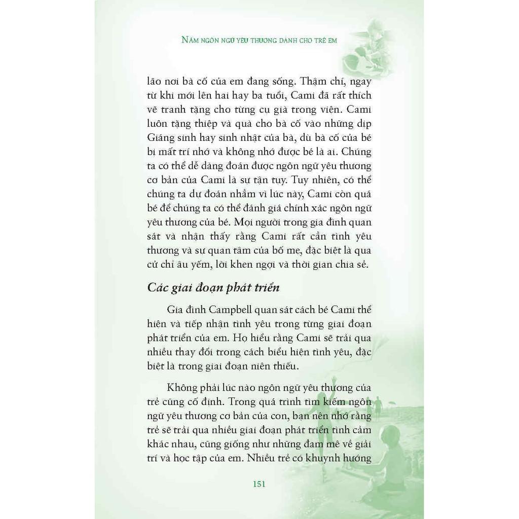 Sách - 5 Ngôn Ngữ Yêu Thương Dành Cho Trẻ Em - First News