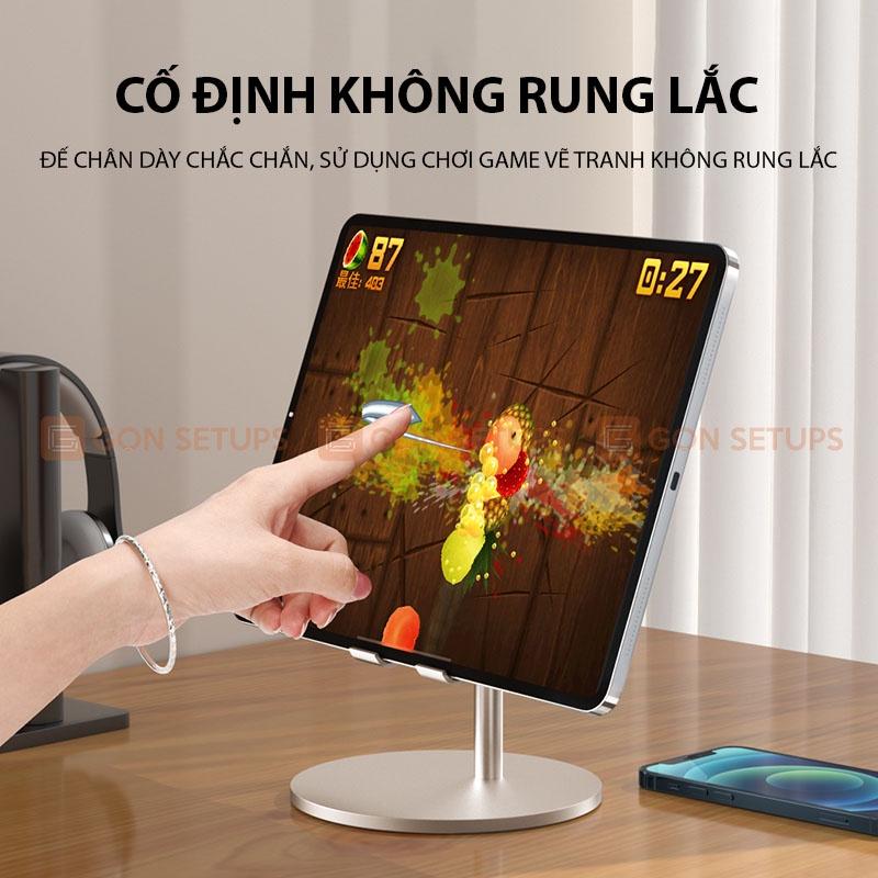 Giá đỡ dành cho điện thoại, ipad để bàn hợp kim nhôm S5