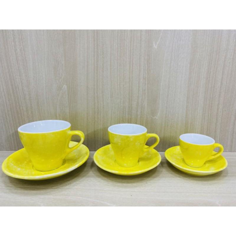 Bộ cốc tách cafe dáng Italia men vân đá độc lạ đủ màu đủ dung tích Gốm sứ bát tràng