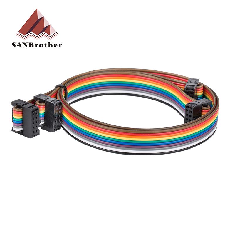Cáp mở rộng màn hình máy in 3D 10 chân, cáp hiển thị Jumper Ribbon Ribbon linh hoạt cho sê-ri Ender-3/CR-10