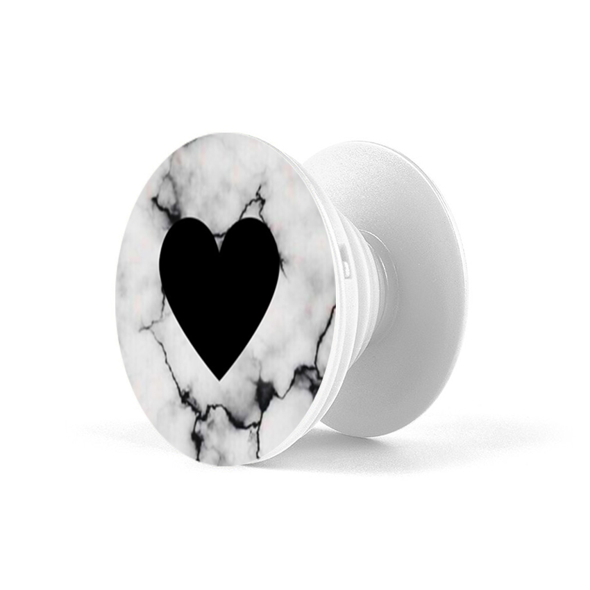 Gía đỡ điện thoại đa năng, tiện lợi - Popsockets - In hình HEART 07_2 - Hàng Chính Hãng