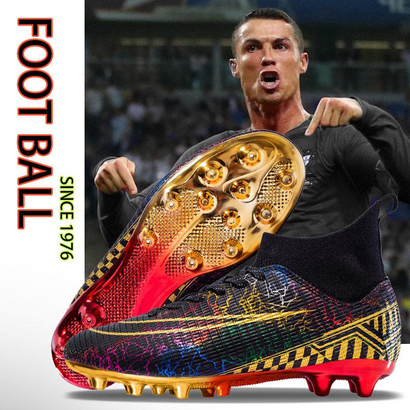 LCRTZKG 2023 Giày bóng đá Assassin mới cho nam giới World Cup AG Long Nail Race Đào tạo Giày cho nam giới và phụ nữ Sinh viên trẻ em Broken Nail