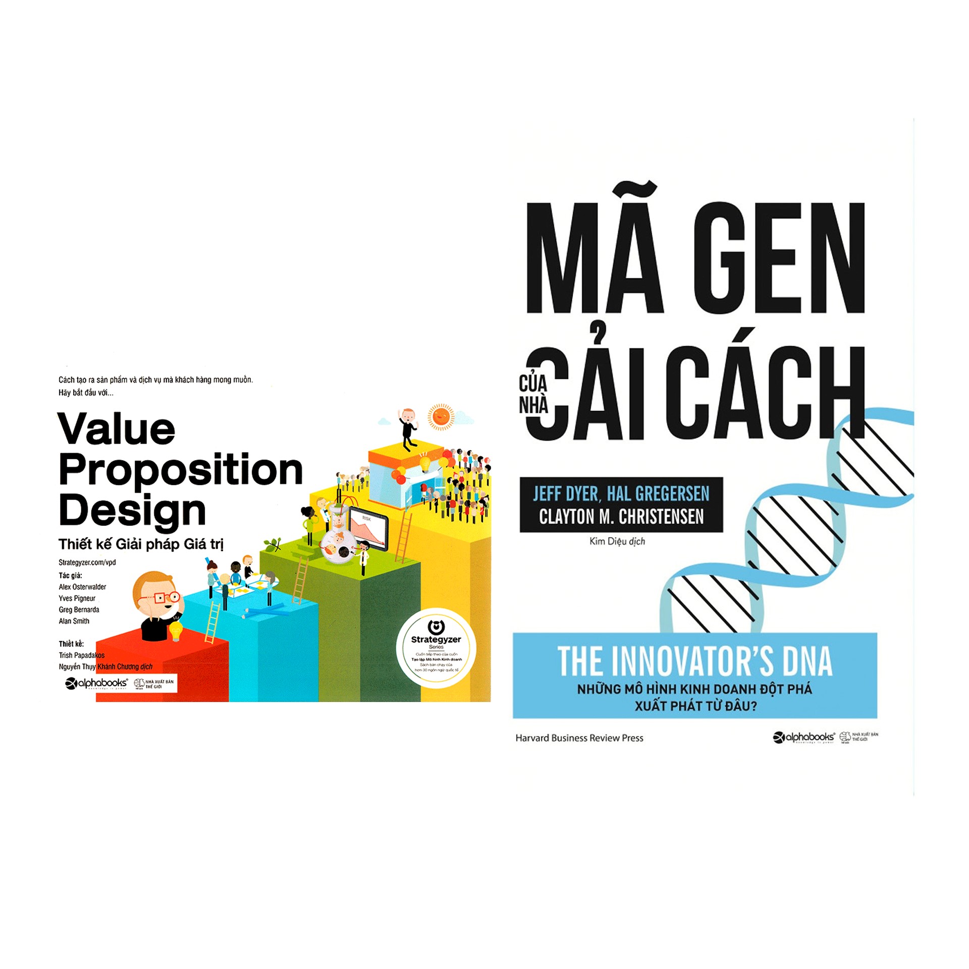 Combo Sách : Thiết Kế Giải Pháp Giá Trị + Mã Gen Của Nhà Cải Cách