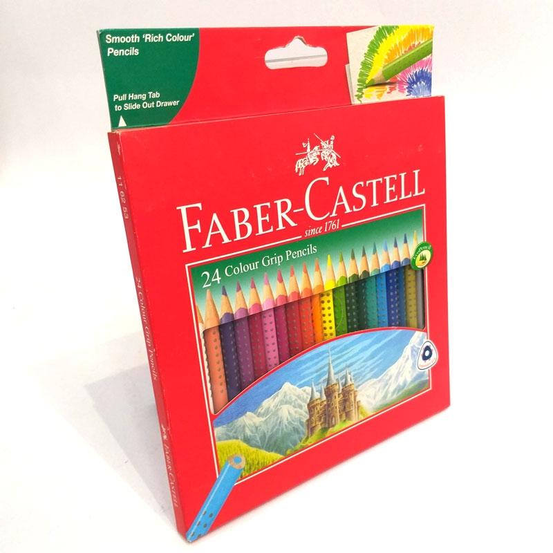 Chì Màu Grip Faber-Castell 24 Màu 116253