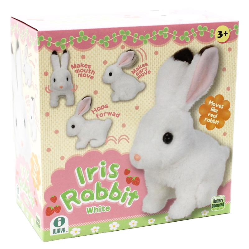Đồ Chơi Thỏ Con Baby Iris Rabbit White - Iwaya 3183-2VN/JS