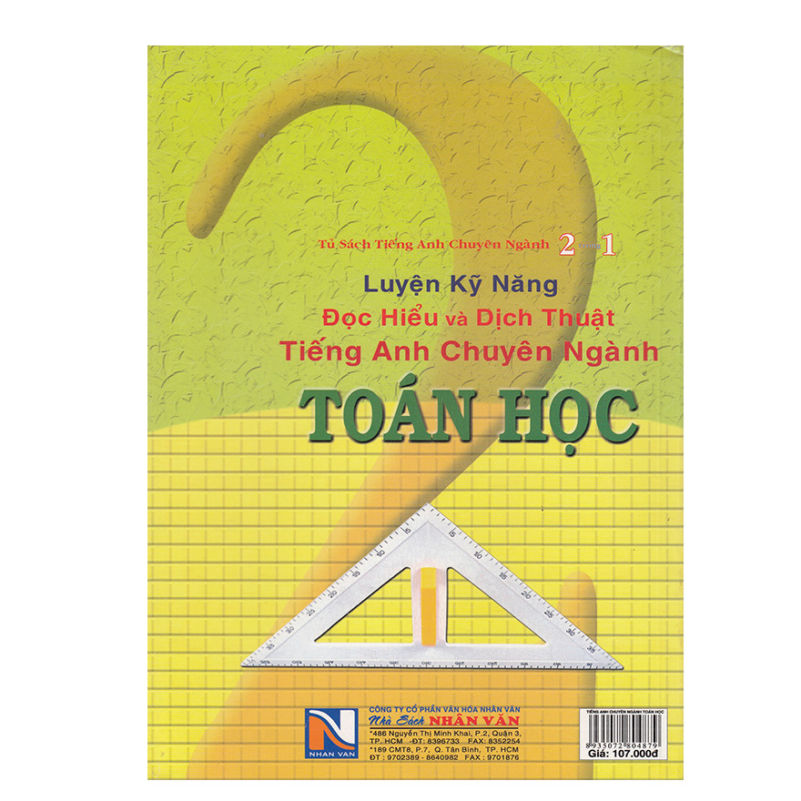 Sách - Tiếng Anh Chuyên Ngành Toán Học