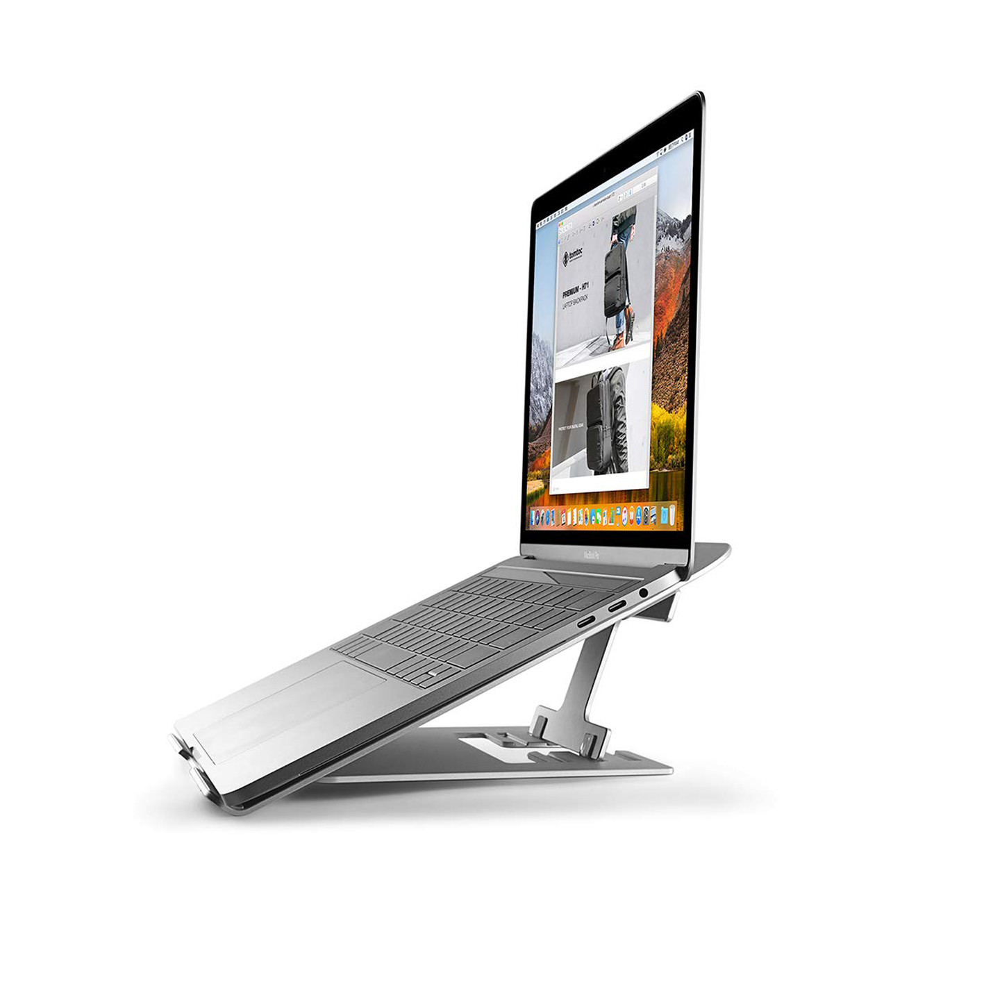 Hình ảnh Gía Đỡ Tản Nhiệt Hyperstand Folding Alumium For Macbook/Laptop/Ipad – HTU6 CHÍNH HÃNG