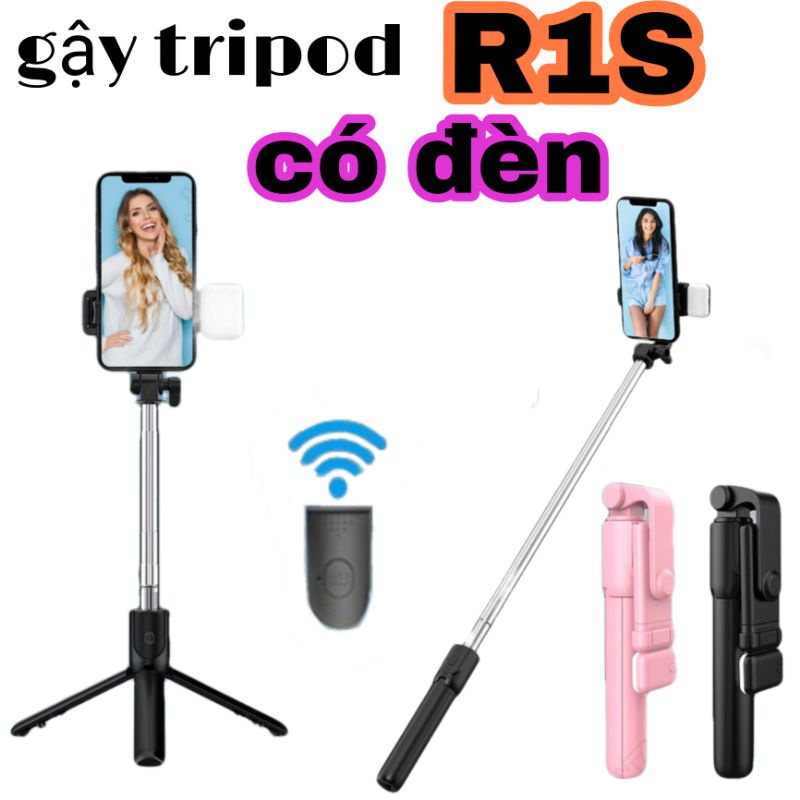 Gậy Tự Sướng Bluetooth R1SSMini Tích Hợp Tripod Tiện Dụng Cho Điện Thoại