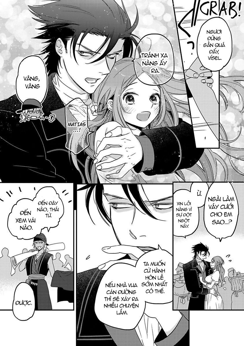 thái tử bạo chúa ở thế giới khác muốn cưới tôi ~ tên sói đen muốn cầu thân cô phù thủy tái sinh chapter 5.2 14