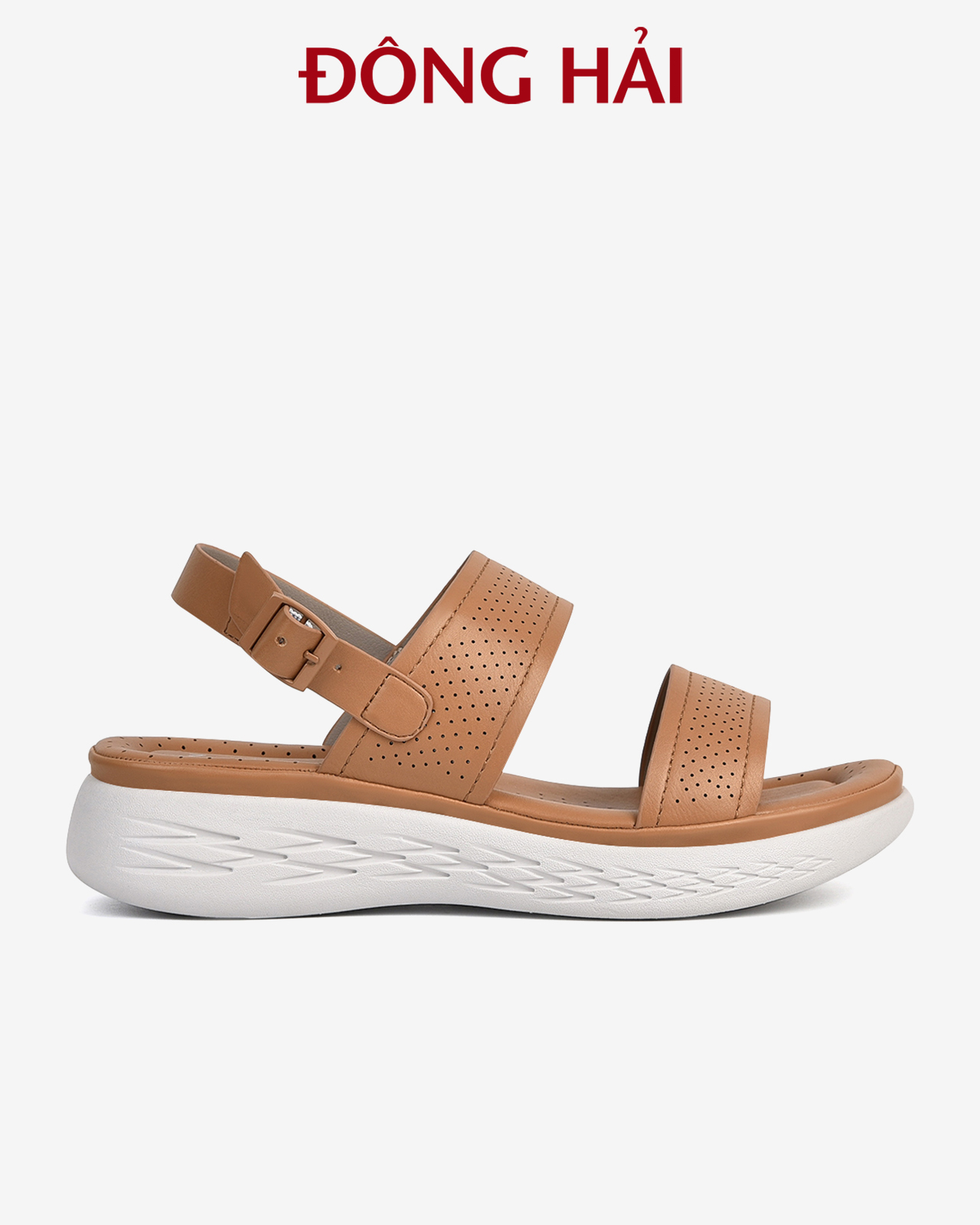 Sandal quai ngang Zucia thiết kế 2 dây thanh mảnh đế bằng cao 4cm chống trơn - SHL55