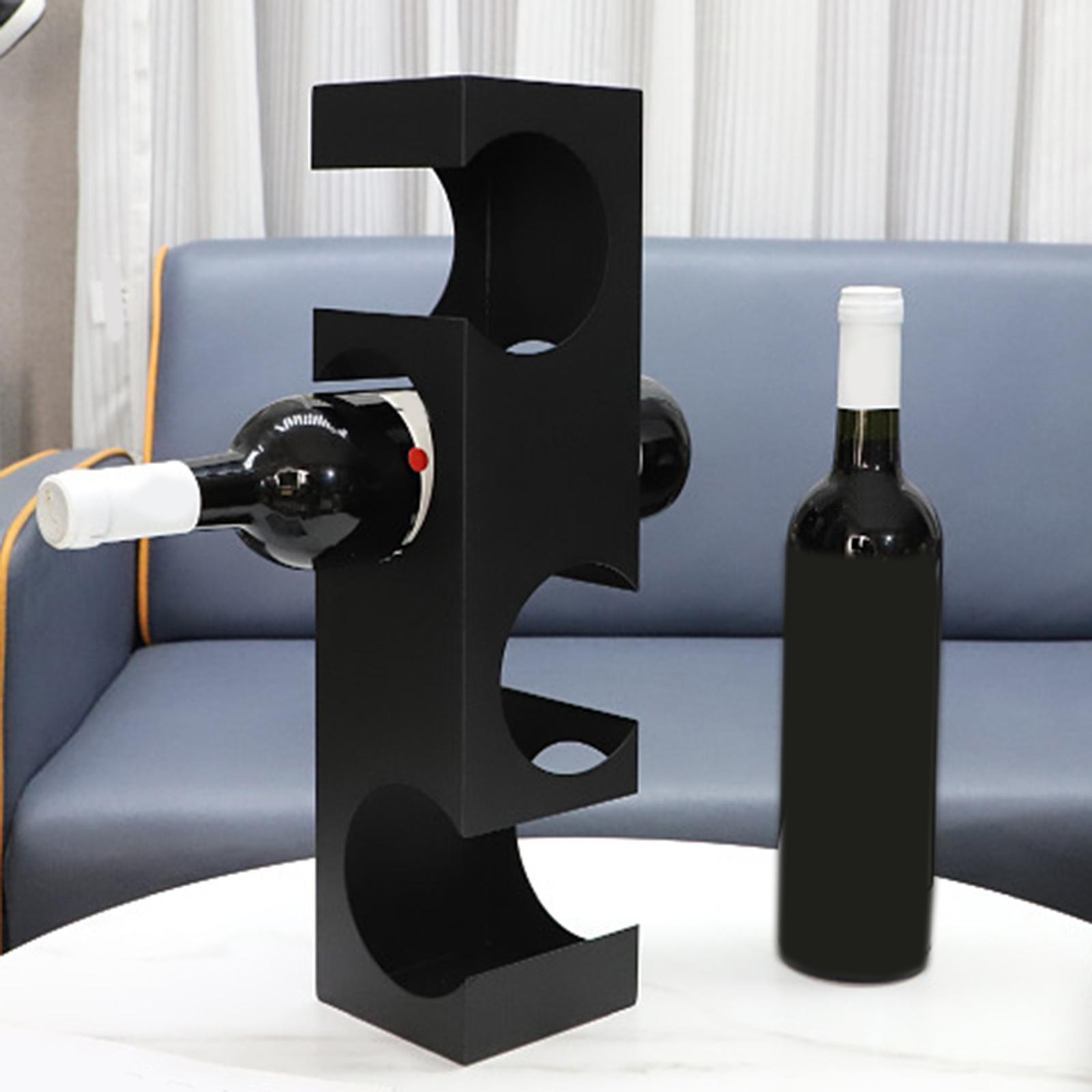 Bottle Holder Stand Party Housewarming Countertop Bar Kitchen Rack