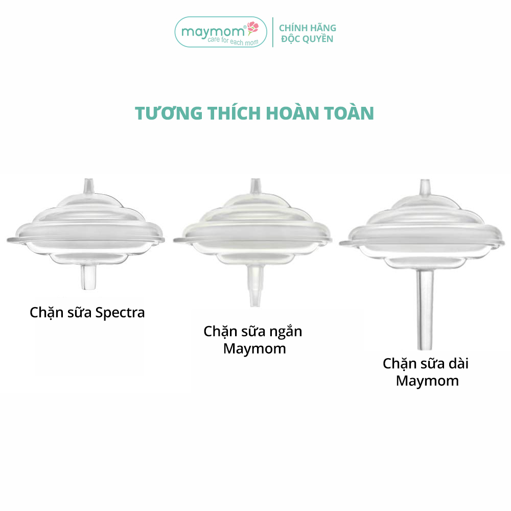 Van Chặn Sữa Silicone Sản Xuất bởi Maymom, Dùng Cho Chặn Sữa Ngắn/Dài Maymom - Cimilre