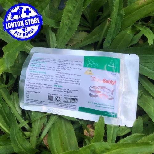 Vime Subtyl cá - Men vi sinh phân hủy bùn bã hữu cơ, thức ăn thừa ao cá, 1kg
