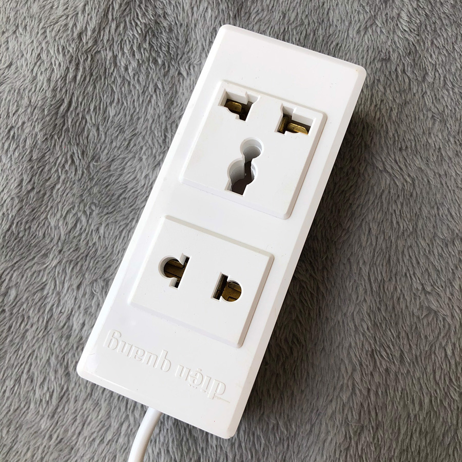 Ổ cắm Điện Quang ĐQ 001A-02