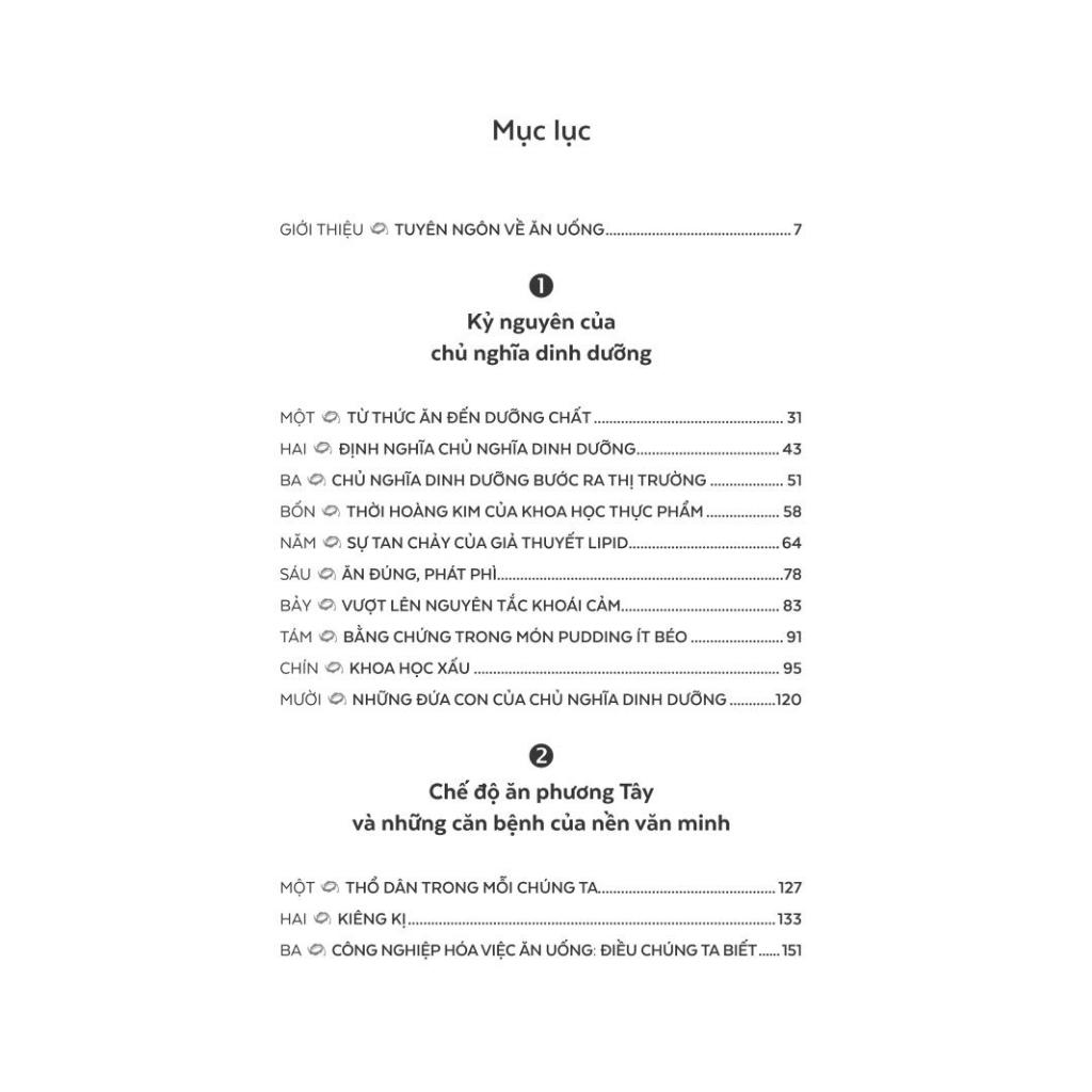 Sách - Bênh vực thực phẩm: Huyền thoại về dinh dưỡng và thú vui ăn uống (In defense of food) (Michael Pollan) - Nhã Nam Official