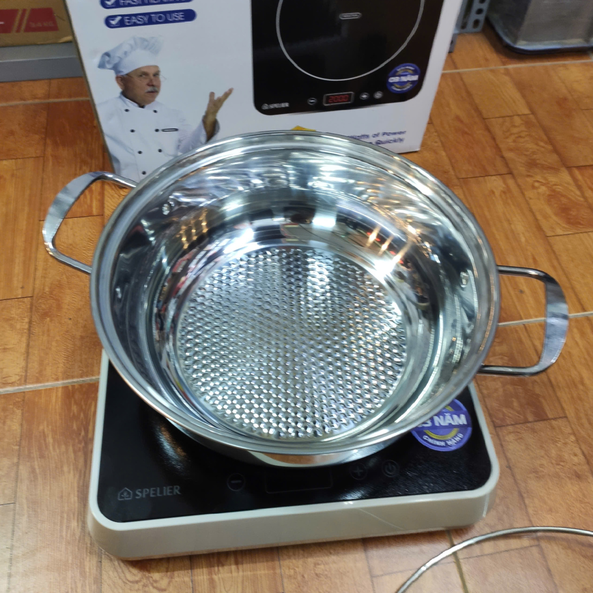 Bếp từ đơn Đức SP-09T công suất 2000W, bảo hành 3 năm - Hàng chính hãng