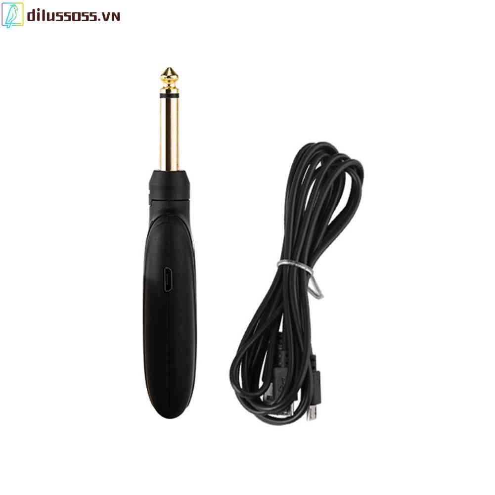 Bộ Nhận Tín Hiệu Âm Thanh Không Dây A8 UHF Cho Đàn Guitar Điện