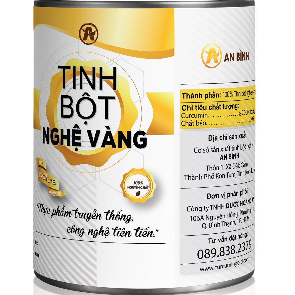 Tinh bột nghệ vàng An Bình