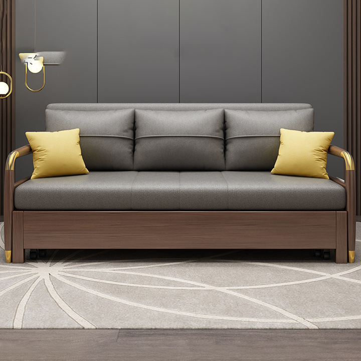 Ghế sofa kéo thành giường thông minh – Ghế sofa giường đa năng - Phong cách hiện đại , sang trọng - KT 1M46 - 1M92