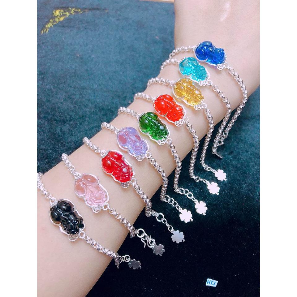 Lắc tay tỳ hưu bạc