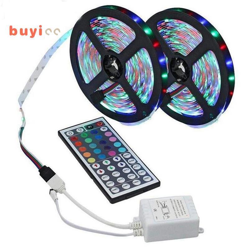 Dây Đèn LED 10M RGB 3528 600 LED Có 44 Nút Điều Khiển Từ Xa