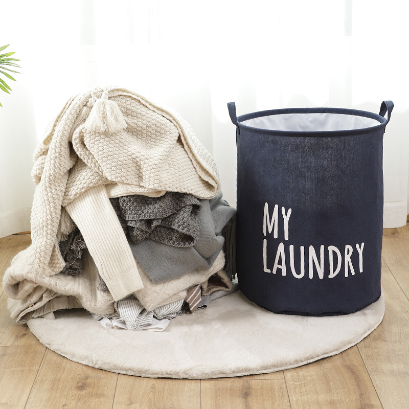 Giỏ Đựng Đồ Tròn Đa Năng Gấp Gọn Tiện Lợi My Laundry - Hàng Chính Hãng 