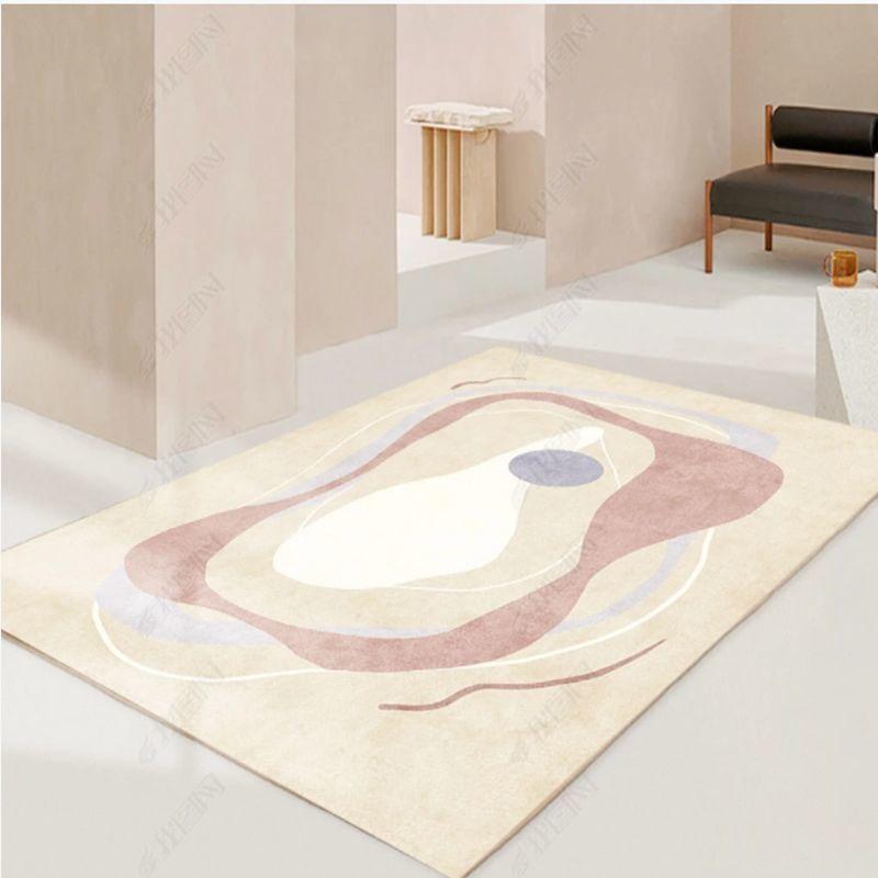 Thảm Lót Sàn Bằng Vải Lông Phong Cách Bắc Âu Hiện Đại