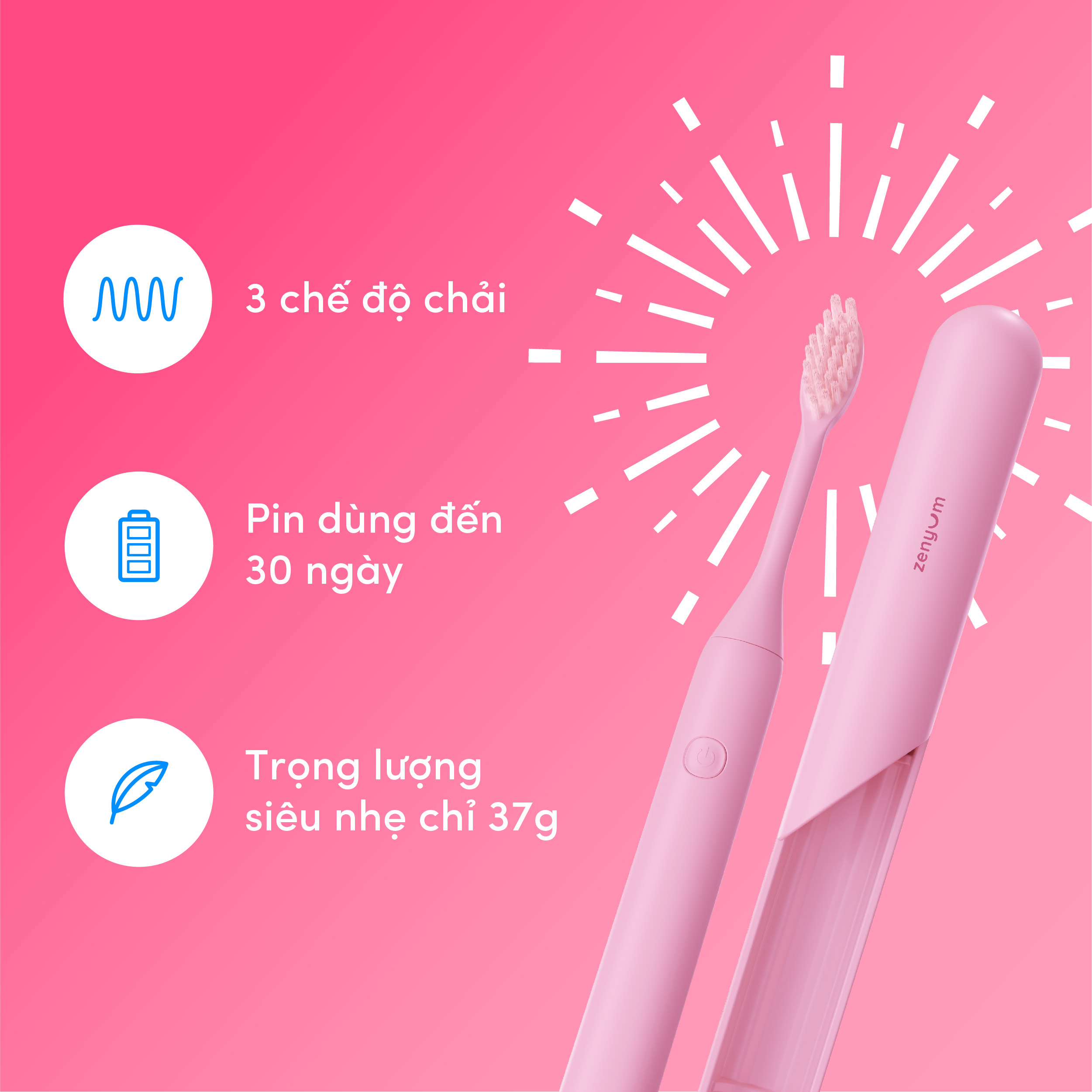 Bàn chải điện ZenyumSonic Spark
