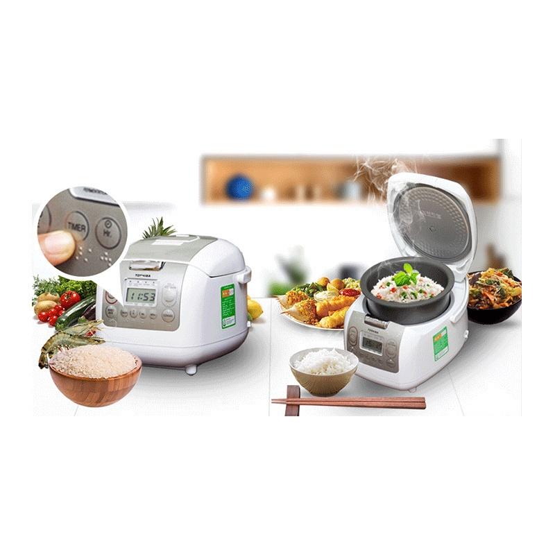 Nồi cơm điện Toshiba 1 lít 10NMFVN - Nấu Cơm, Cháo, Súp, Làm bánh Cho gia đình 3-4 người, bảng điều khiển điện tử - Hàng chính hãng