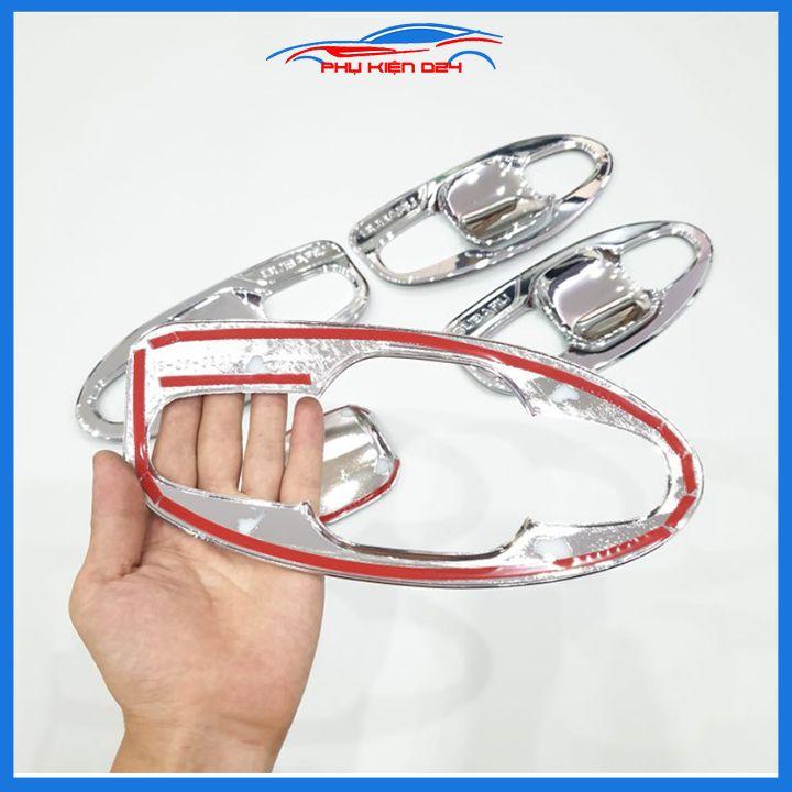 Ốp hõm mạ crom Subaru Forester 2020-2021 sáng bóng chống trầy bảo vệ cửa xe ô tô