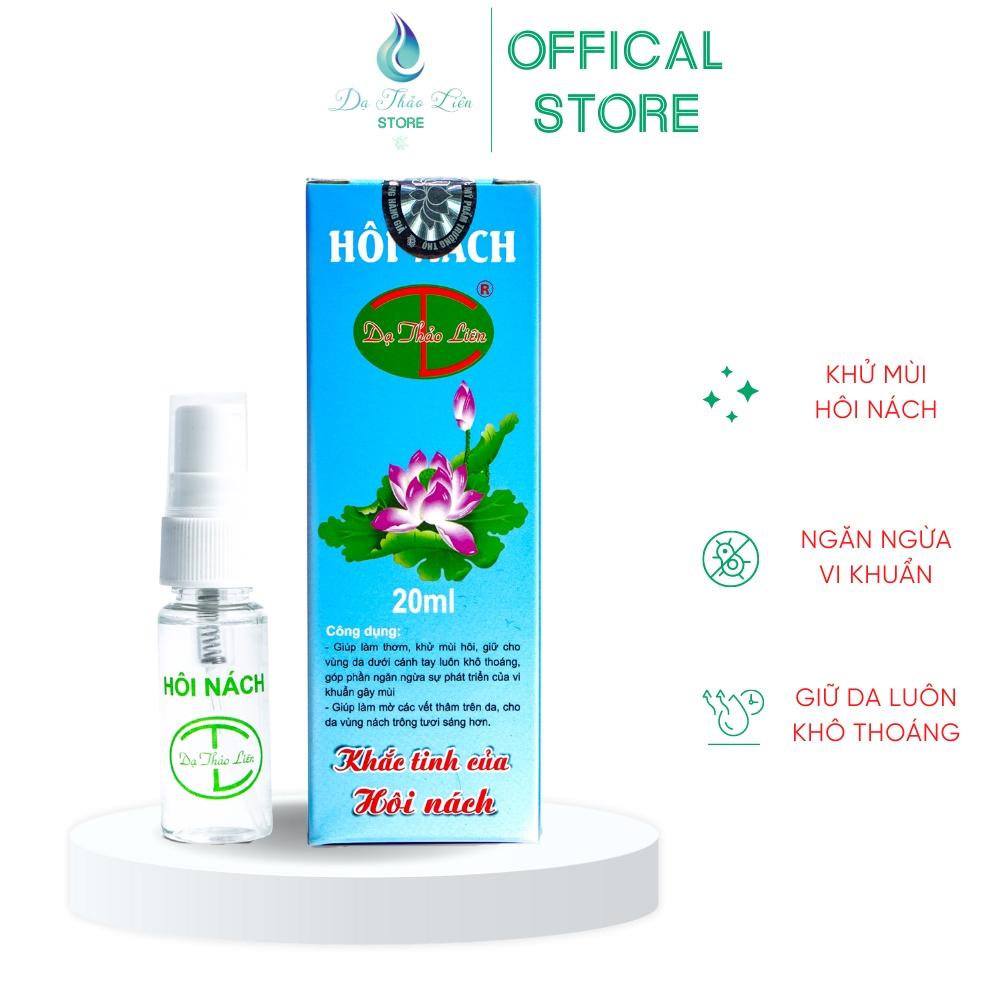 Xịt Hôi Nách Dạ Thảo Liên 100% Thảo Dược Thiên Nhiên 20ml