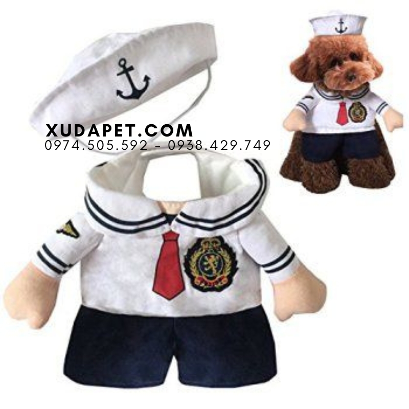 Áo Cosplay Thủy Thủ Cho Chó Mèo - SP006019sailor