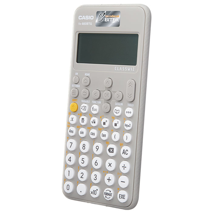 Máy Tính Casio FX 880 BTG - Màu Xám