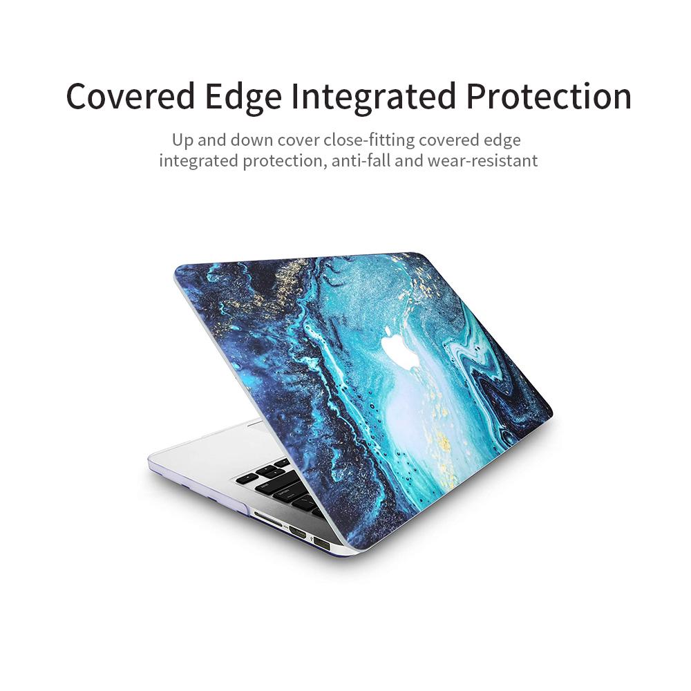 Vỏ bảo vệ máy tính xách tay siêu mỏng tráng cao su thay thế cho Apple 13 '' MacBook Pro
