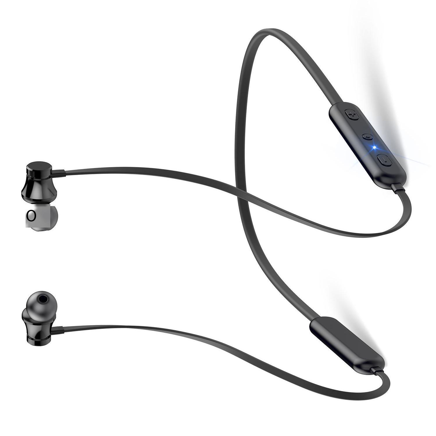 Giao hàng nhanh Tai nghe bluetooth W7 đeo cổ kiểu dáng thể thao không dây pin chờ siêu dài Mẫu mã hàng nổ mẫu mới tư nhân