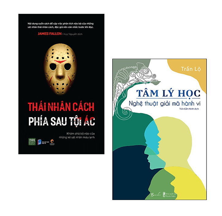 Combo 2 cuốn: Thái Nhân Cách - Phía Sau Tội Ác + Tâm Lý Học - Nghệ Thuật Giải Mã Hành Vi