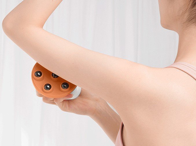 Con Lăn Bóng Massager Chuyên Nghiệp 7 Hạt Đa Chức Năng