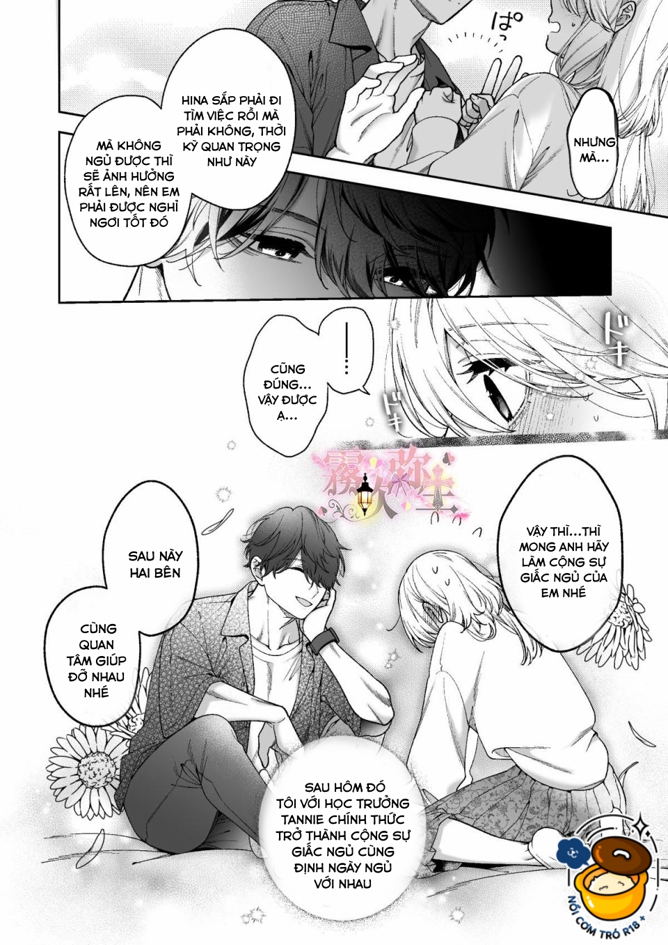 tôi dần rơi vào ân ái trước khi đi ngủ với học trưởng chapter 3 14