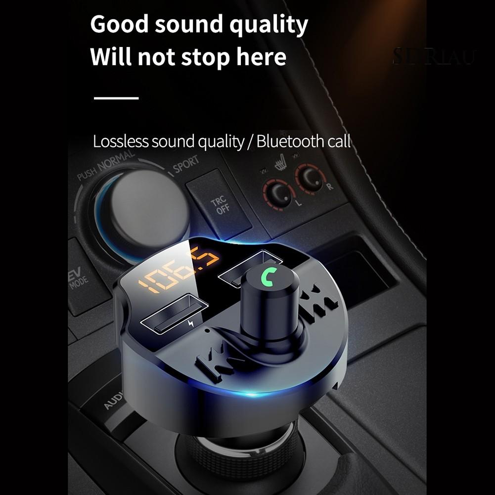 Củ Sạc Trên Xe Hơi Qcd_T66 Kết Nối Bluetooth Đa Năng Tiện Dụng