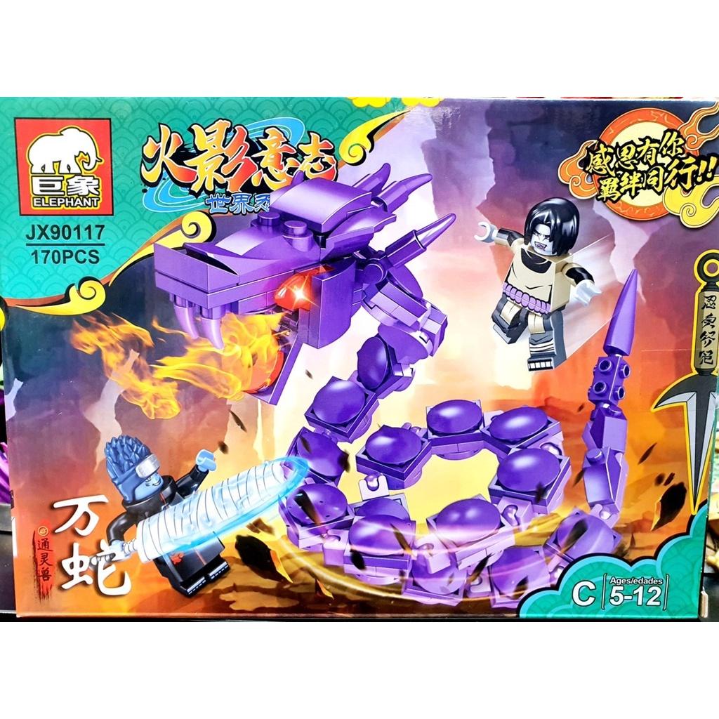 lego naruto các susanoo và cửu vỹ siêu đẹp