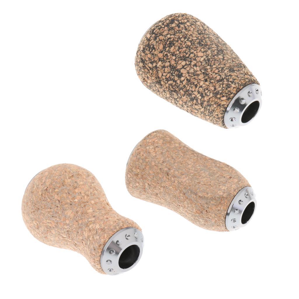 2-4pack Fishing Reel Handle Knob Power Bearings Handle Knob Baitcasting Reels A
