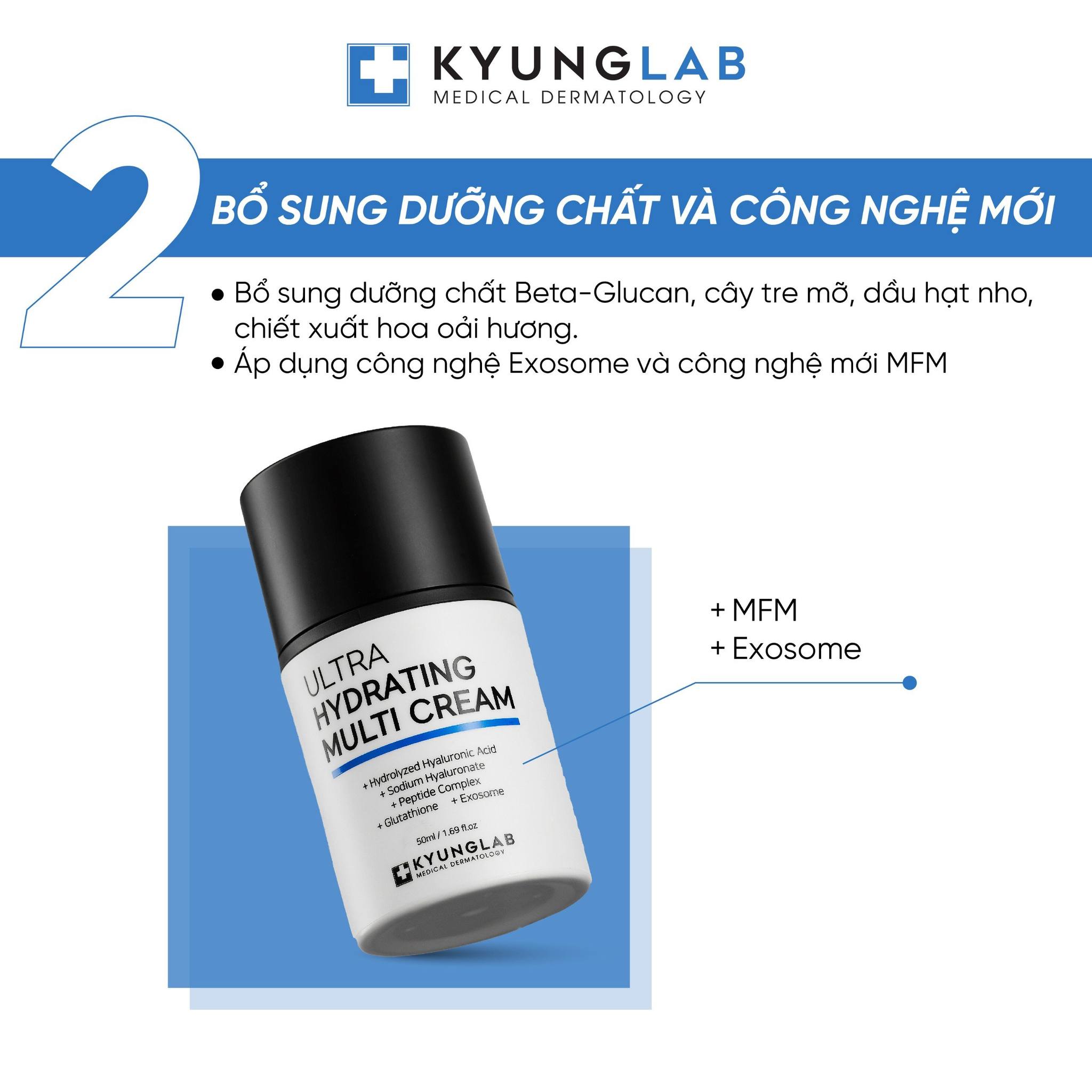 Kem Dưỡng ẩm Chống Lão Hóa Cho Da Kyung Lab Ultra Hydrating Multi Cream 50ml