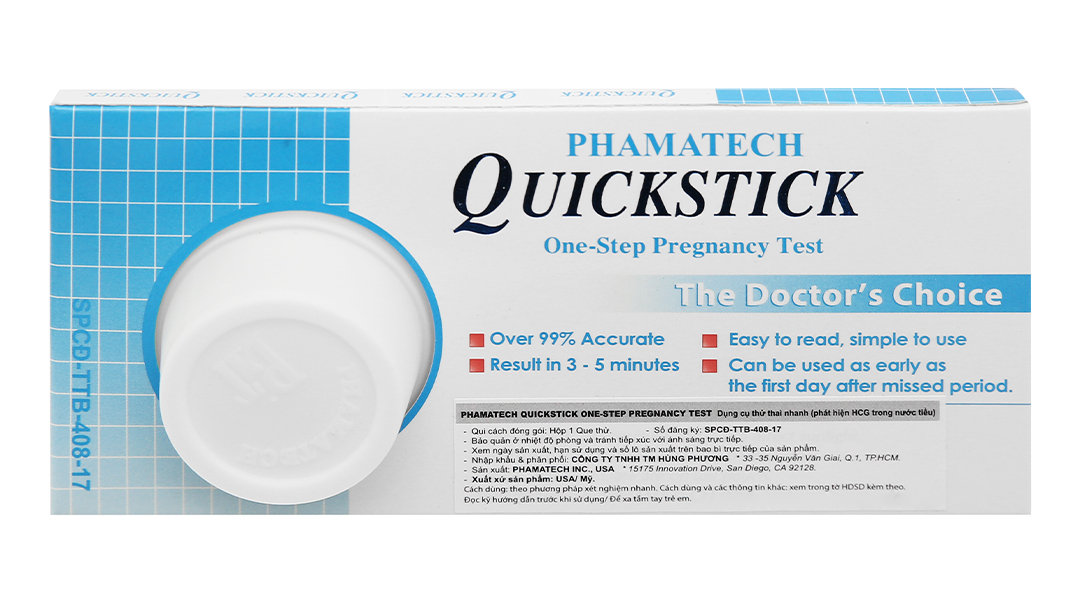 Que thử thai nhanh Quickstick