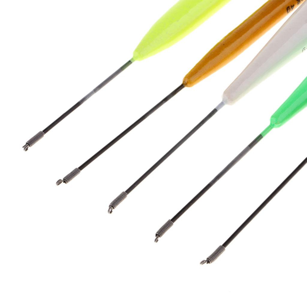 10pcs Fishing Balsa Wood Floats Bobbers Buoy Carp Coarse Fishing Tackle