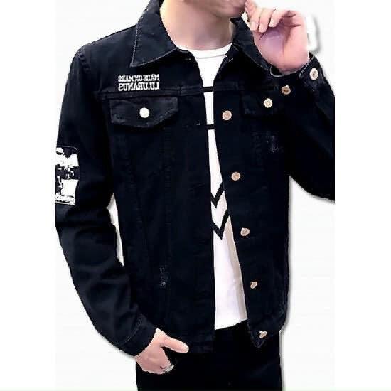 Áo khoác jean nam thời trang cao cấp, chất liệu denim thoáng mát, hàng chuẩn shop BEN Shop0807 v20