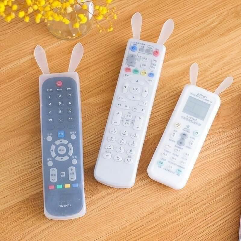 Set 2 Vỏ Bọc Silicon Bảo Vệ Remote, Điều Khiển TV - Điều Hòa, Chống Hư Hóng, Đổ Nước